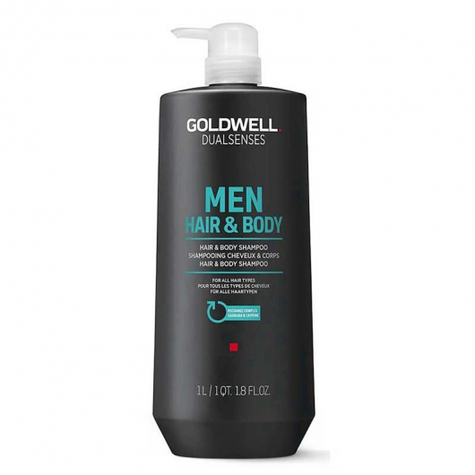 cel mai bun sampon impotriva caderii parului Sampon Goldwell Dualsenses Men Hair&Body 1000ml