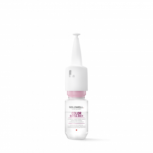 fiole pentru plosnite de pat Ser de par fiole Goldwell Dualsenses Color Extra Rich pentru fir gros 12x18ml
