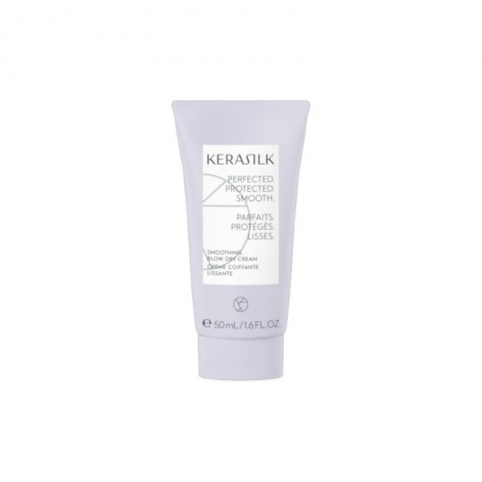 protectie termica par Crema de par Kerasilk Smoothing Blow Dry pentru netezire si protectie termica 50ml