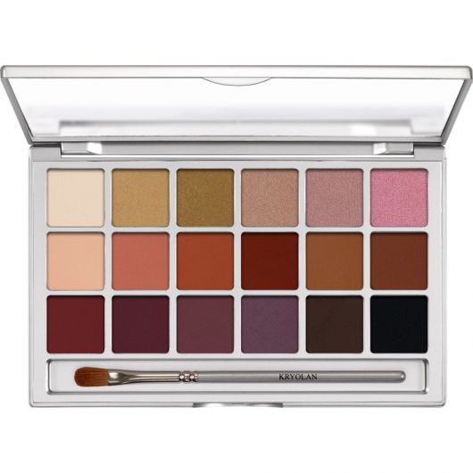 Paleta machiaj Kryolan Eyeshadow Variety 18 nuante V6 20g