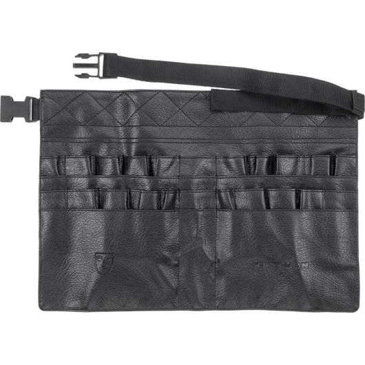 set pensule machiaj ieftine Centura profesionala Kryolan Artist Tool Belt pentru pensule de machiaj 26x20cm