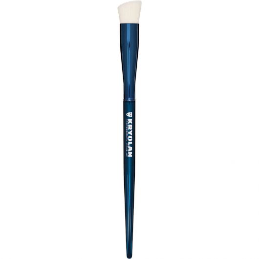 trusă de machiaj de copii Pensula multifunctionala Kryolan Blue Master Domed Skin Brush pentru baza de machiaj