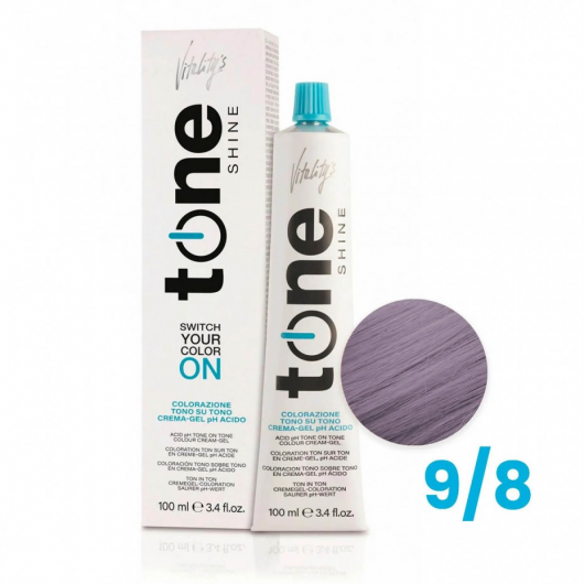 Hair Color Vopsea de par demi-permanenta Vitality’s Tone Shine 9/8 100ml