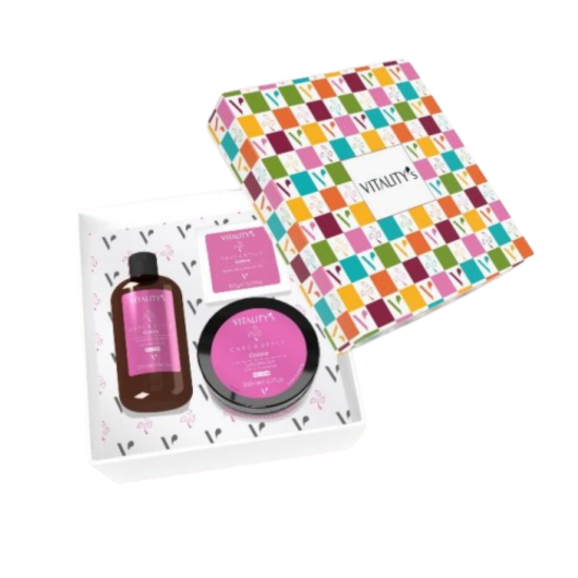 Hair Care Kits Set de par Vitality's Care&Style Colore pentru par vopsit 100ml+50ml+65g