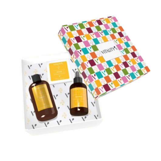 Hair Care Kits Set de par Vitality's Care&Style Nutritivo pentru par uscat 100ml+50ml+65g