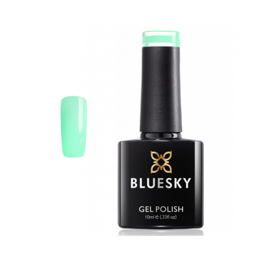 Lac de unghii semipermanent Bluesky UV Mental Mint 10ml