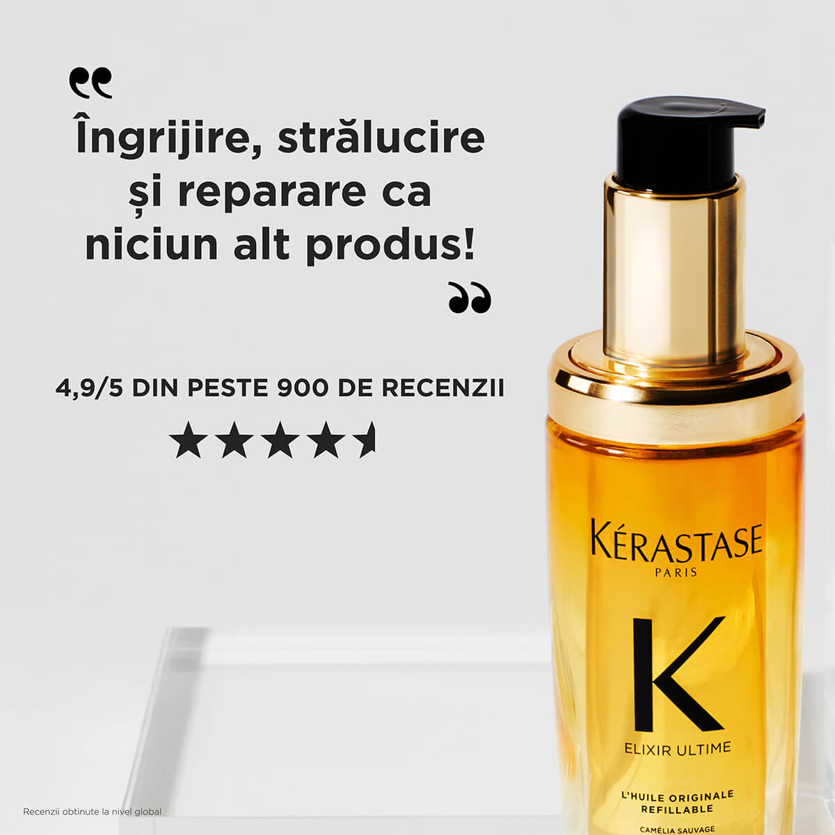 Kérastase Elixir Ultime ヘアオイル + レフィル Kerastase Elixir Ultime Huile Originale Refill Rezerva Ulei pentru