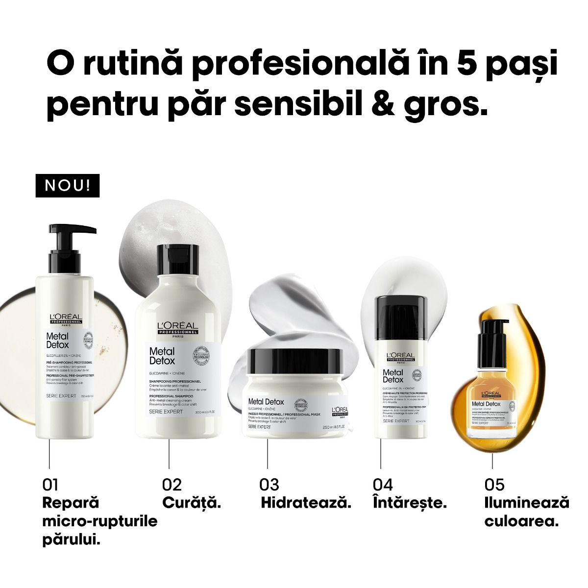 Tratament de par L'Oreal Professionnel Serie Expert Metal Detox