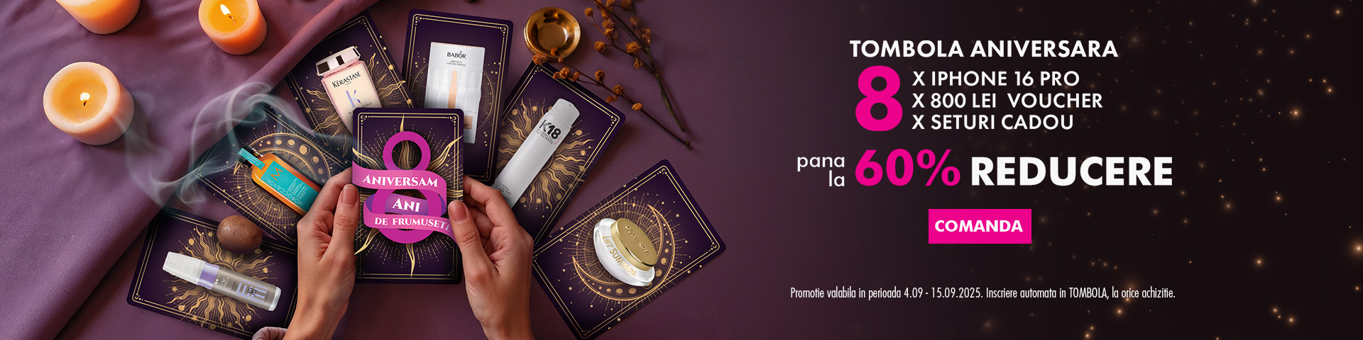 8 ani de frumusete infinita